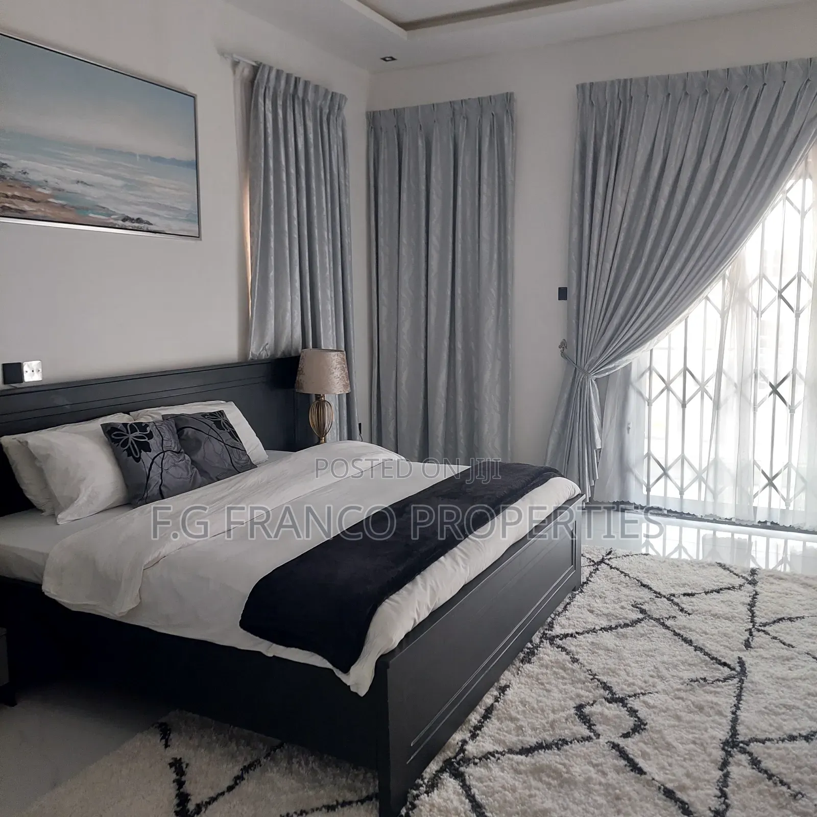 Furnished 4bdrm House in Kg.Franco Properties, East Legon for rent