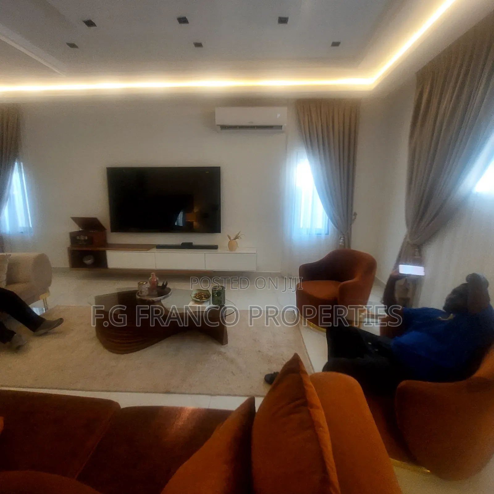 Furnished 4bdrm House in Kg.Franco Properties, East Legon for rent