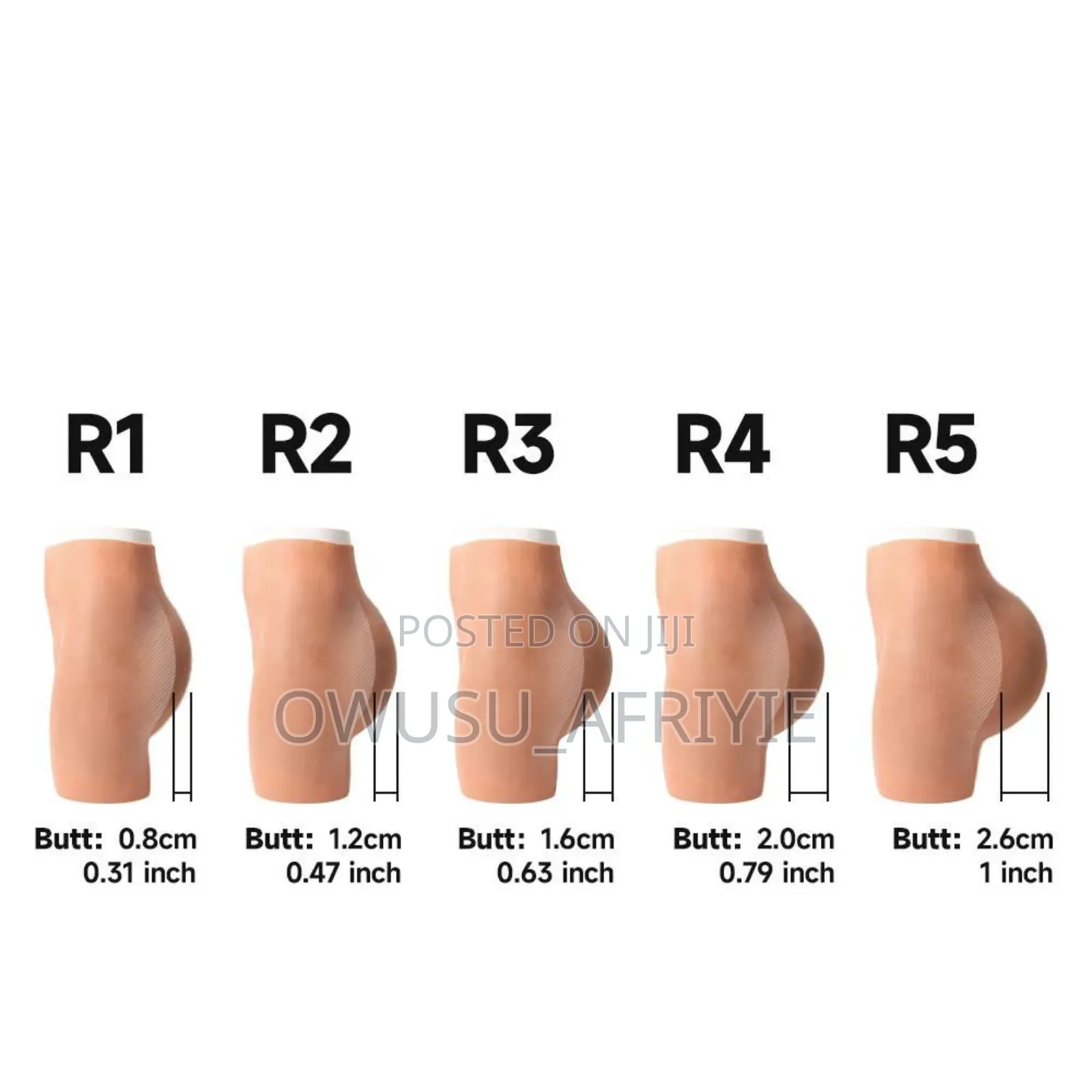 Silicone Hip/Butt