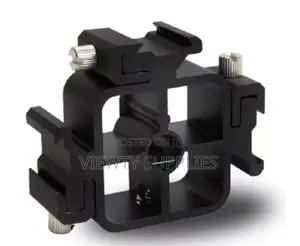 Multi-Functional 3-Head Hot Shoe Adapter Extension Bracket Mount