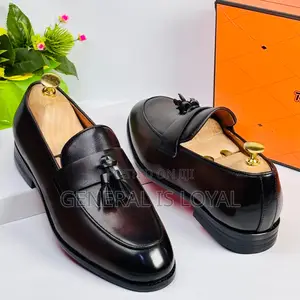 Robby Rosata Coffee Ring My Leather Men’S Loafer Shoe