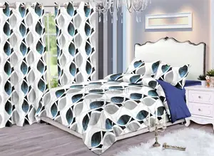 Beautiful Design Duvet Set and Curtains
