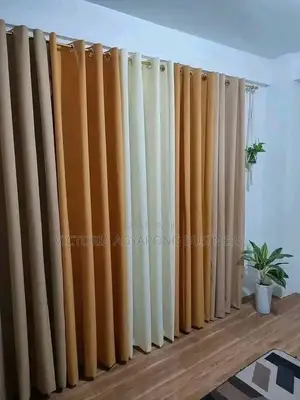 Beautiful Charcoal Grey Sunblock Curtains