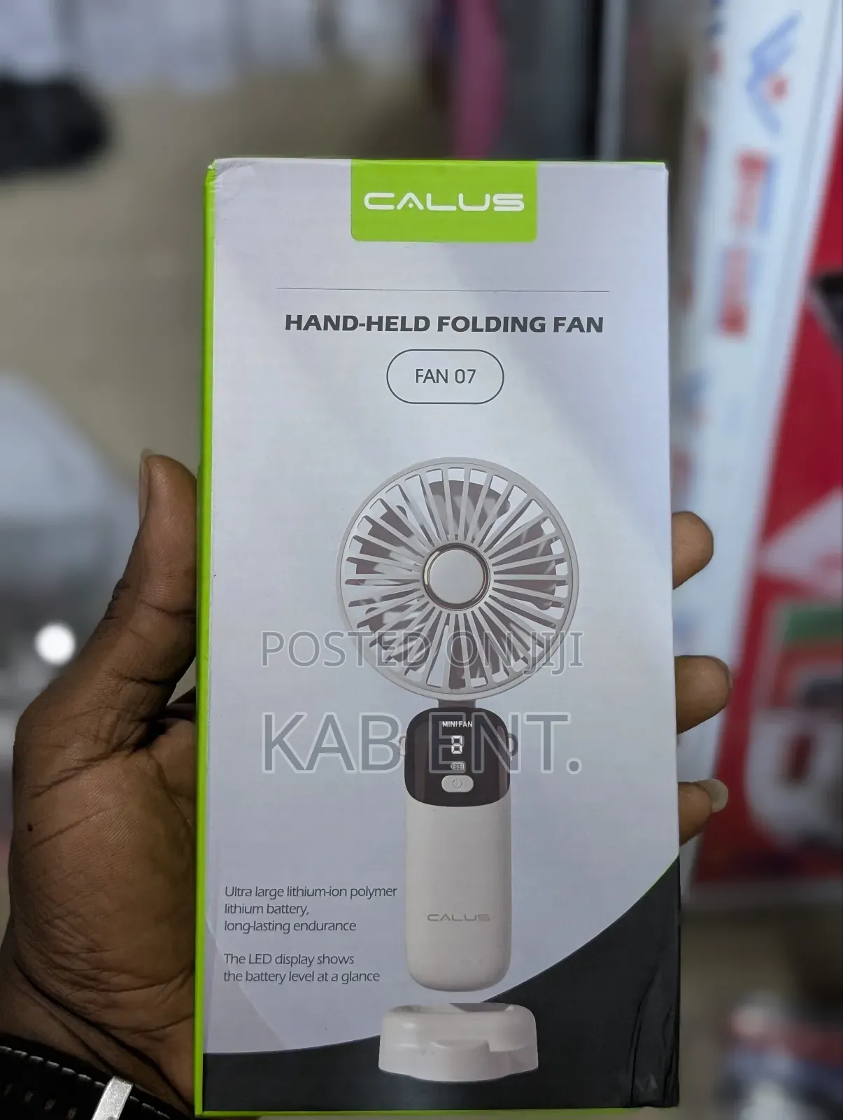 Portable Foldable Hand Held Fan