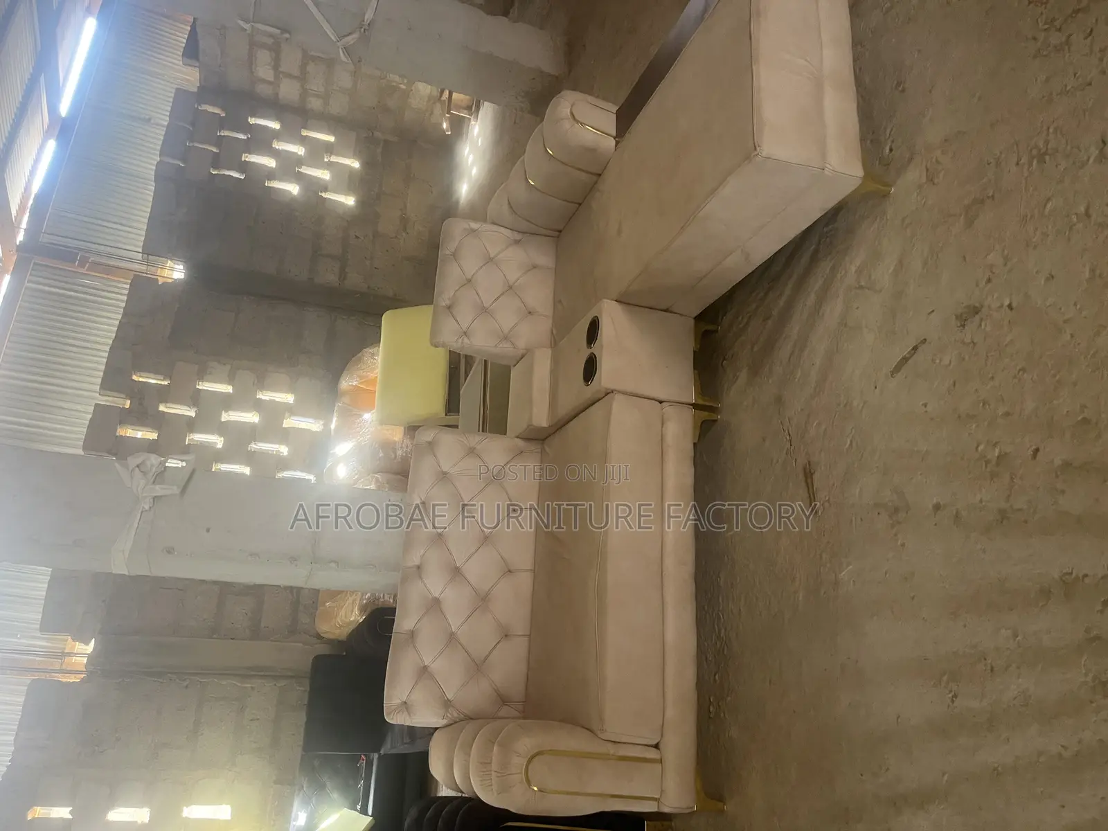 Lshape Sofa Chair - Quality Design From Afrobae Factory