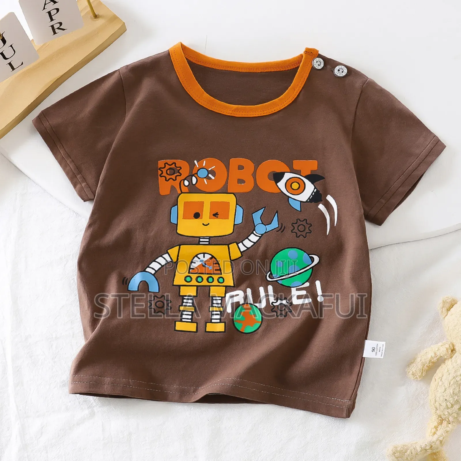 Cute Cotton T-Shirts Fo 6months -5yrs Only