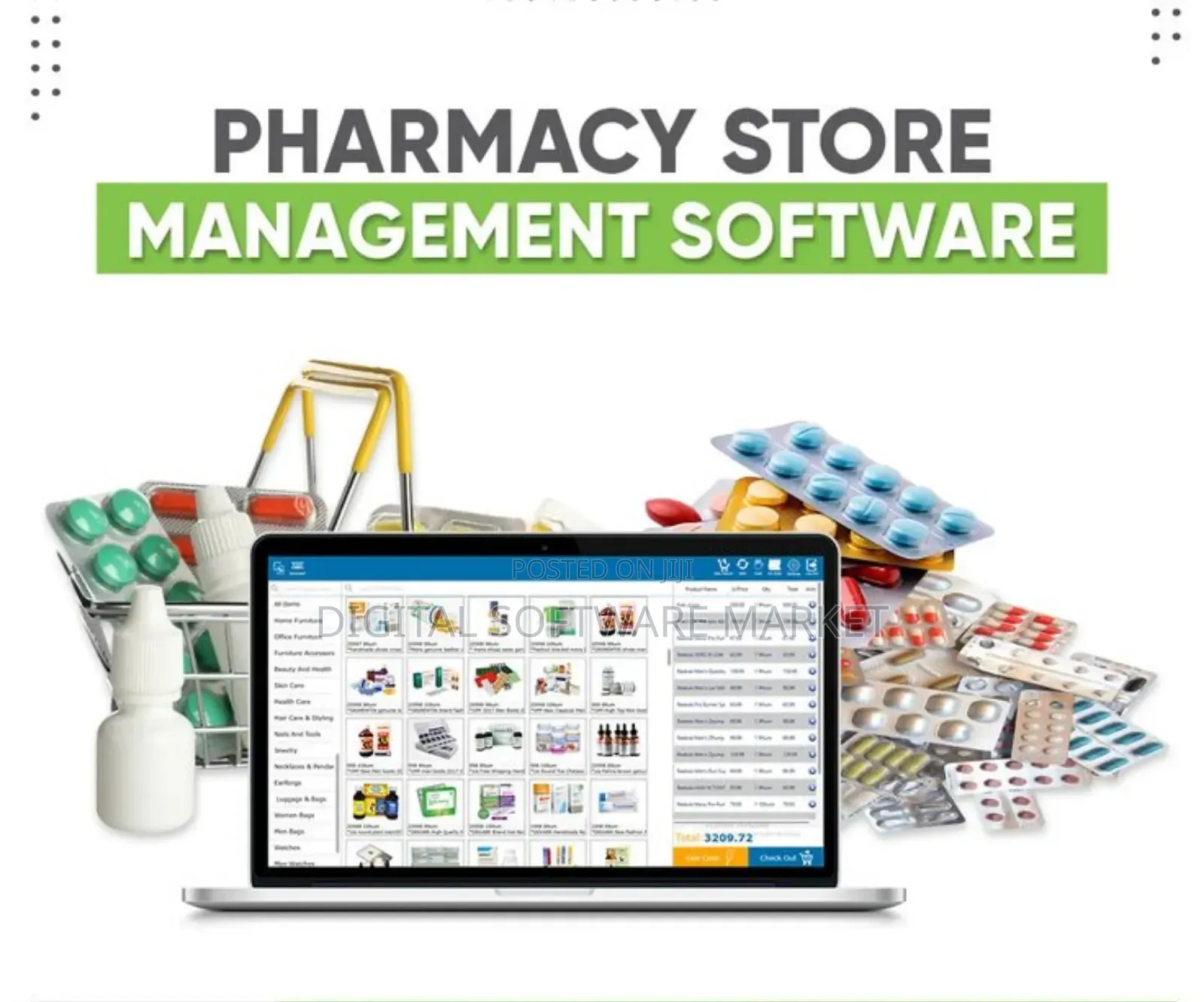Point of Sale Software for Pharmacy (One-Time Payment + Installation)