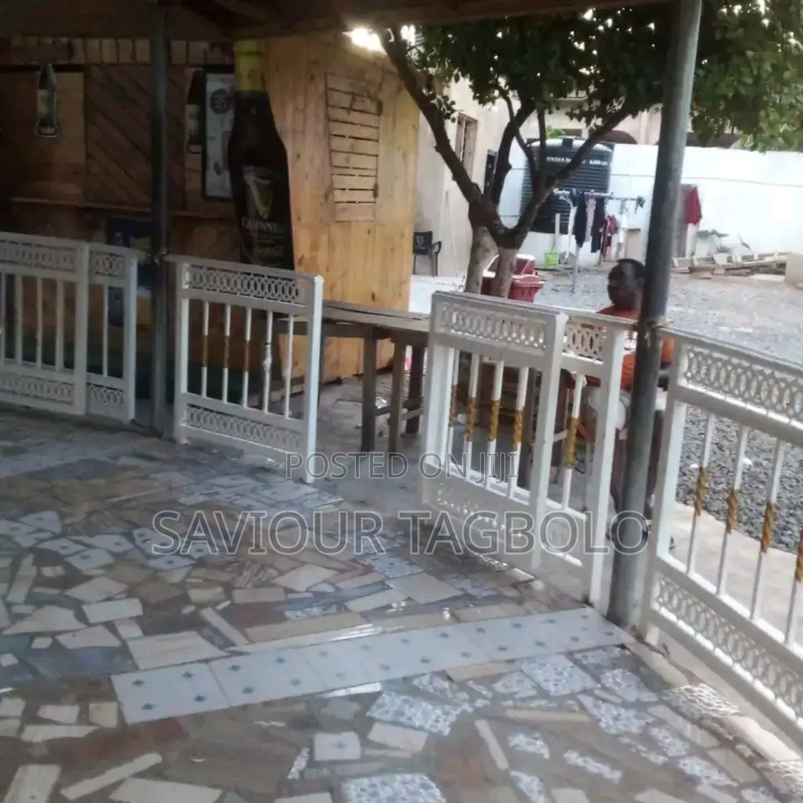 Barricade and Staircase