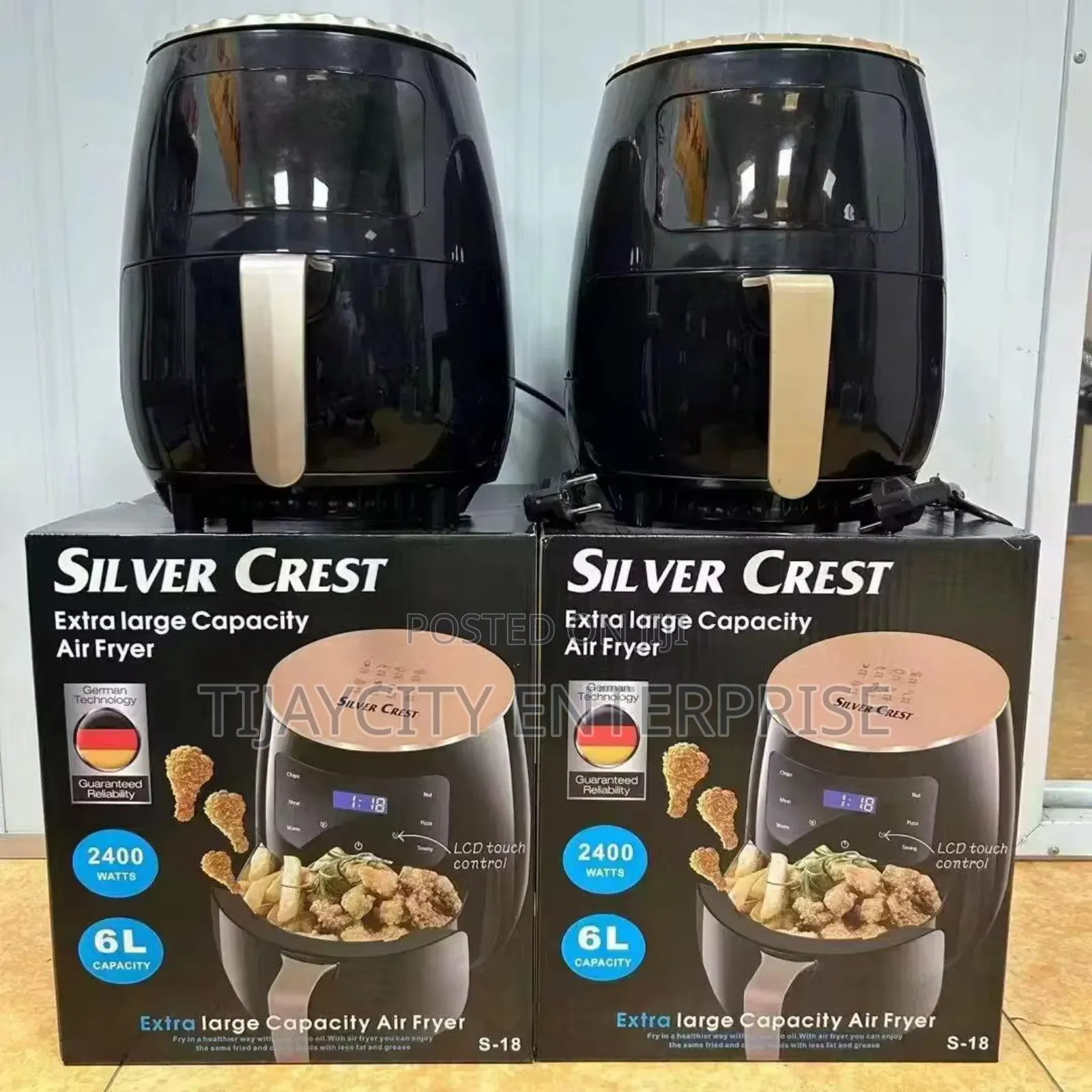 6l Sliver Crest Airfryer