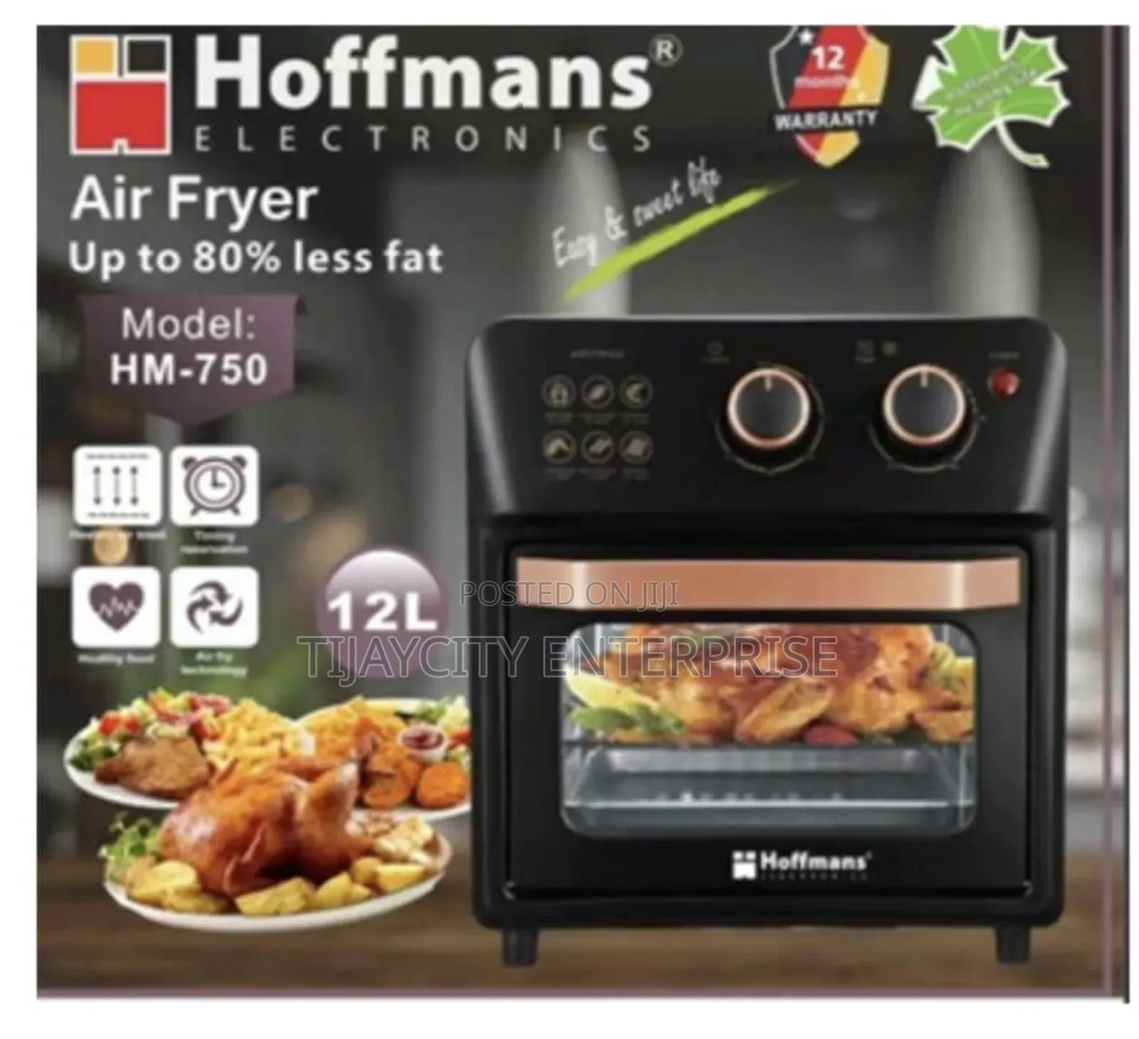 12l Hoffmans Airfryer