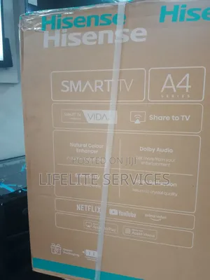 43" Tv Hisense Smart (Netflix Youtube)