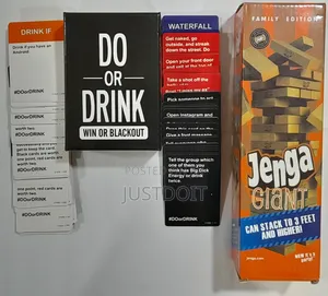 Jenga Do or Drink