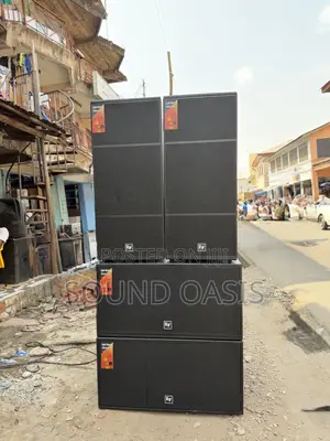 A Set of Electro-Voice (Ev) Professional Audio Speakers