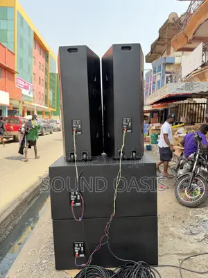 A Set of Electro-Voice (Ev) Professional Audio Speakers
