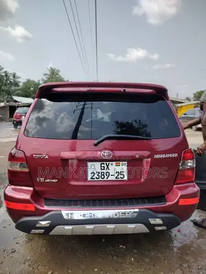 Toyota Highlander 2006 Red