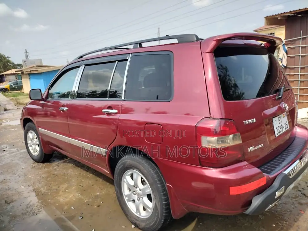Toyota Highlander 2006 Red