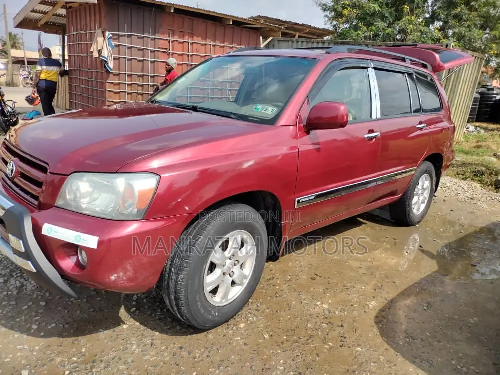 Toyota Highlander 2006 Red