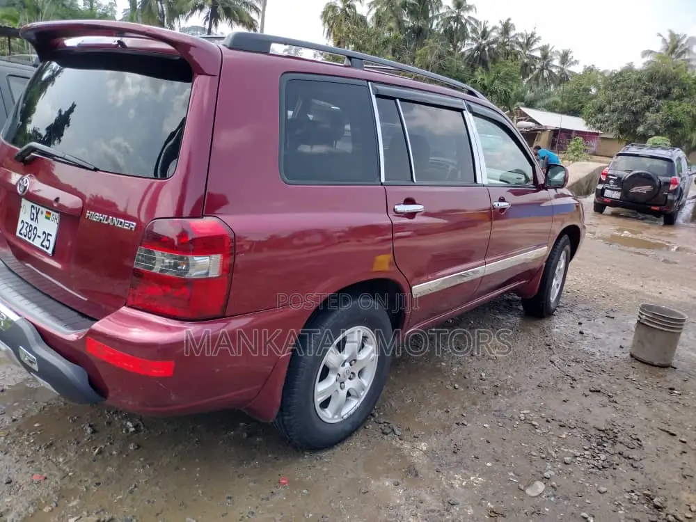 Toyota Highlander 2006 Red
