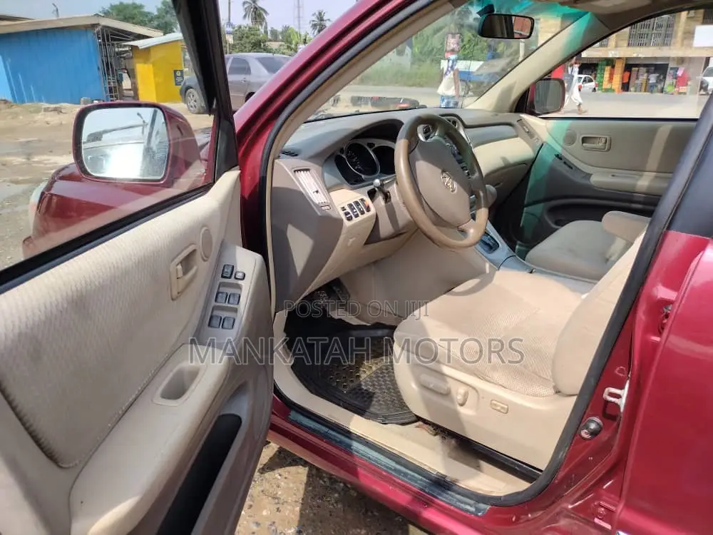 Toyota Highlander 2006 Red