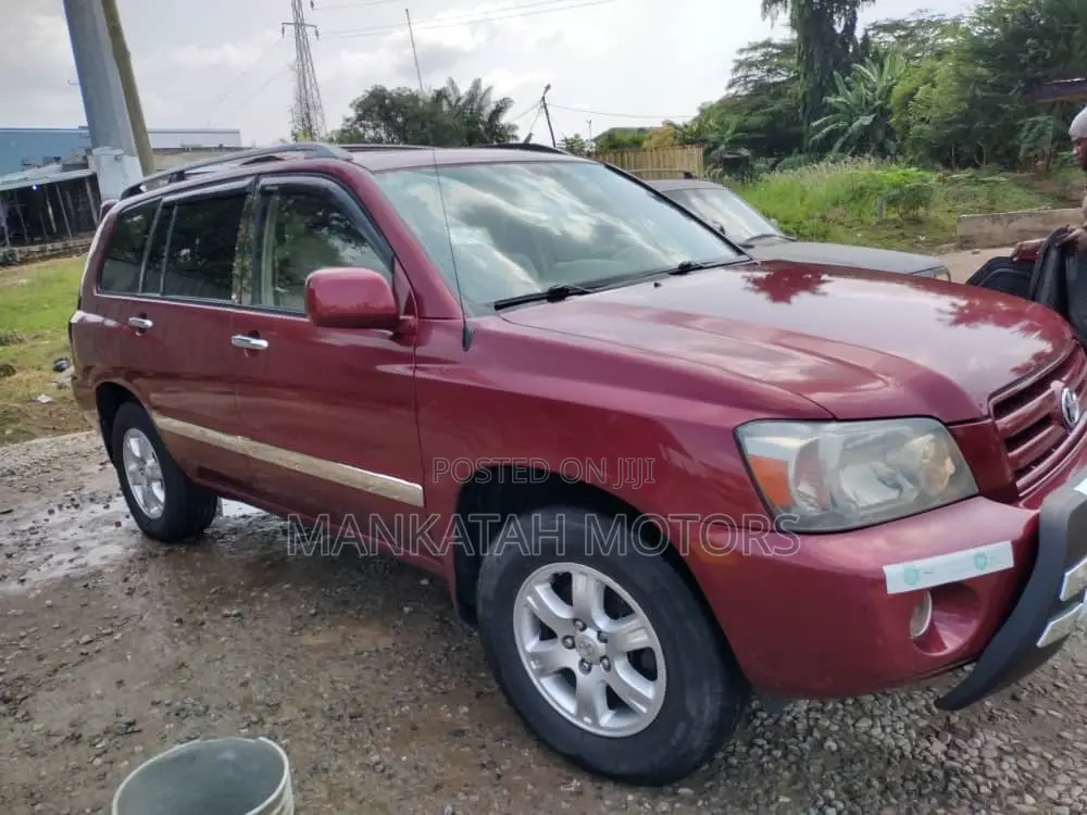 Toyota Highlander 2006 Red