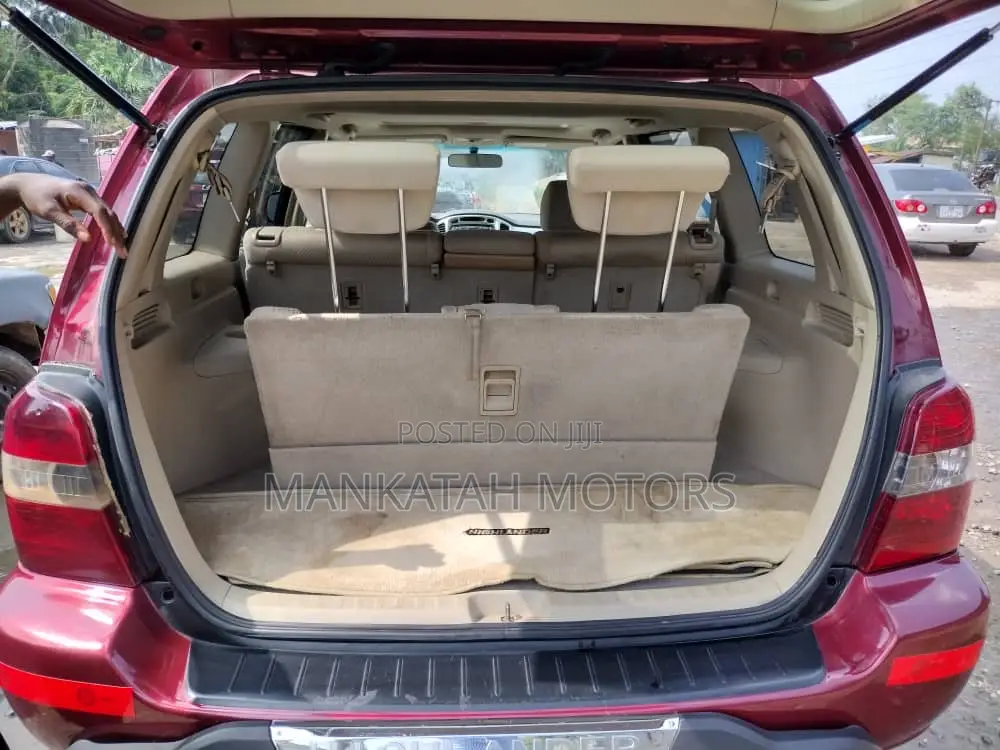 Toyota Highlander 2006 Red