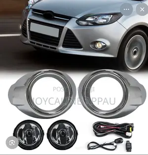 Ford Focus 2012 to 2014 Fog Light and Cover With Bulb