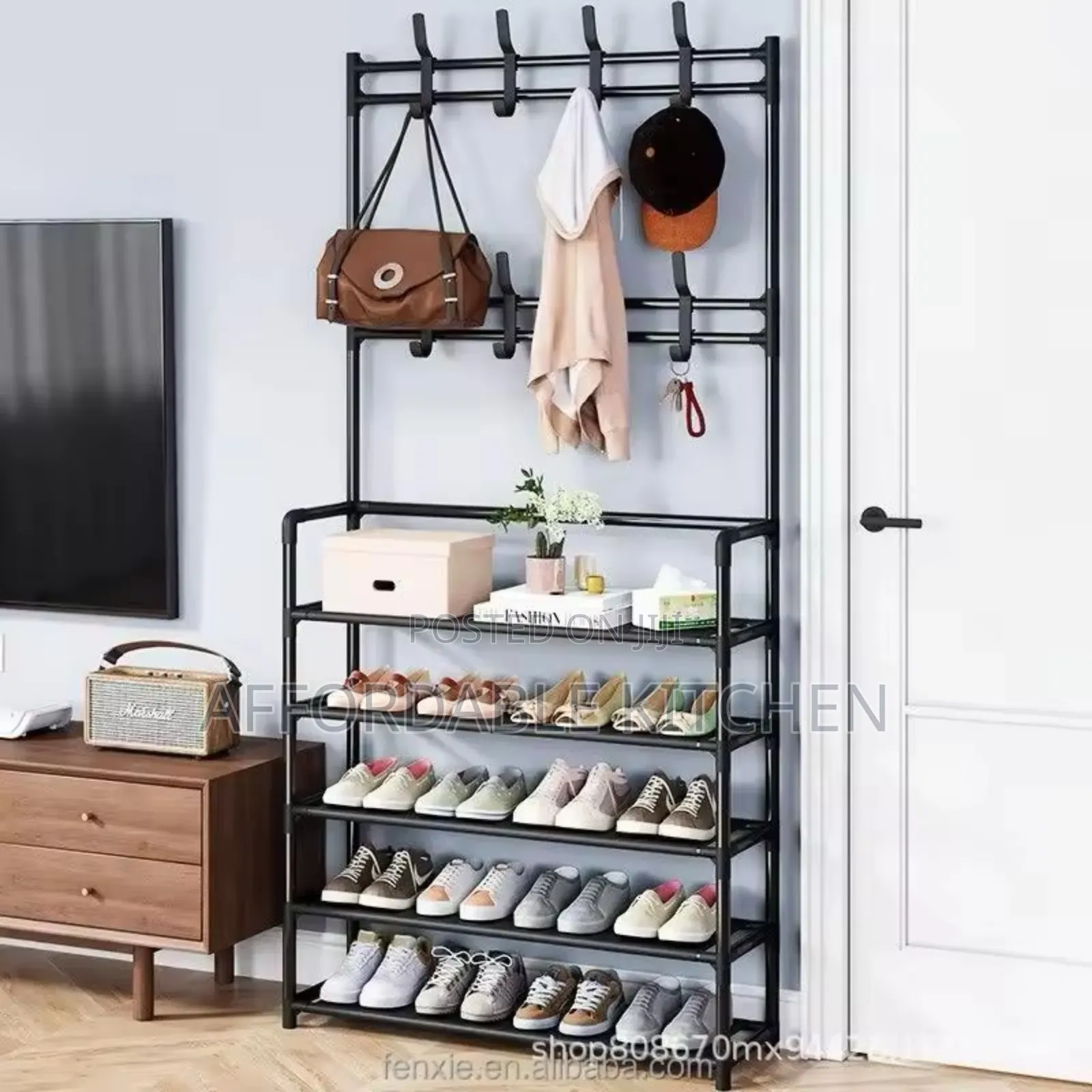 Shoe and Coat Rack