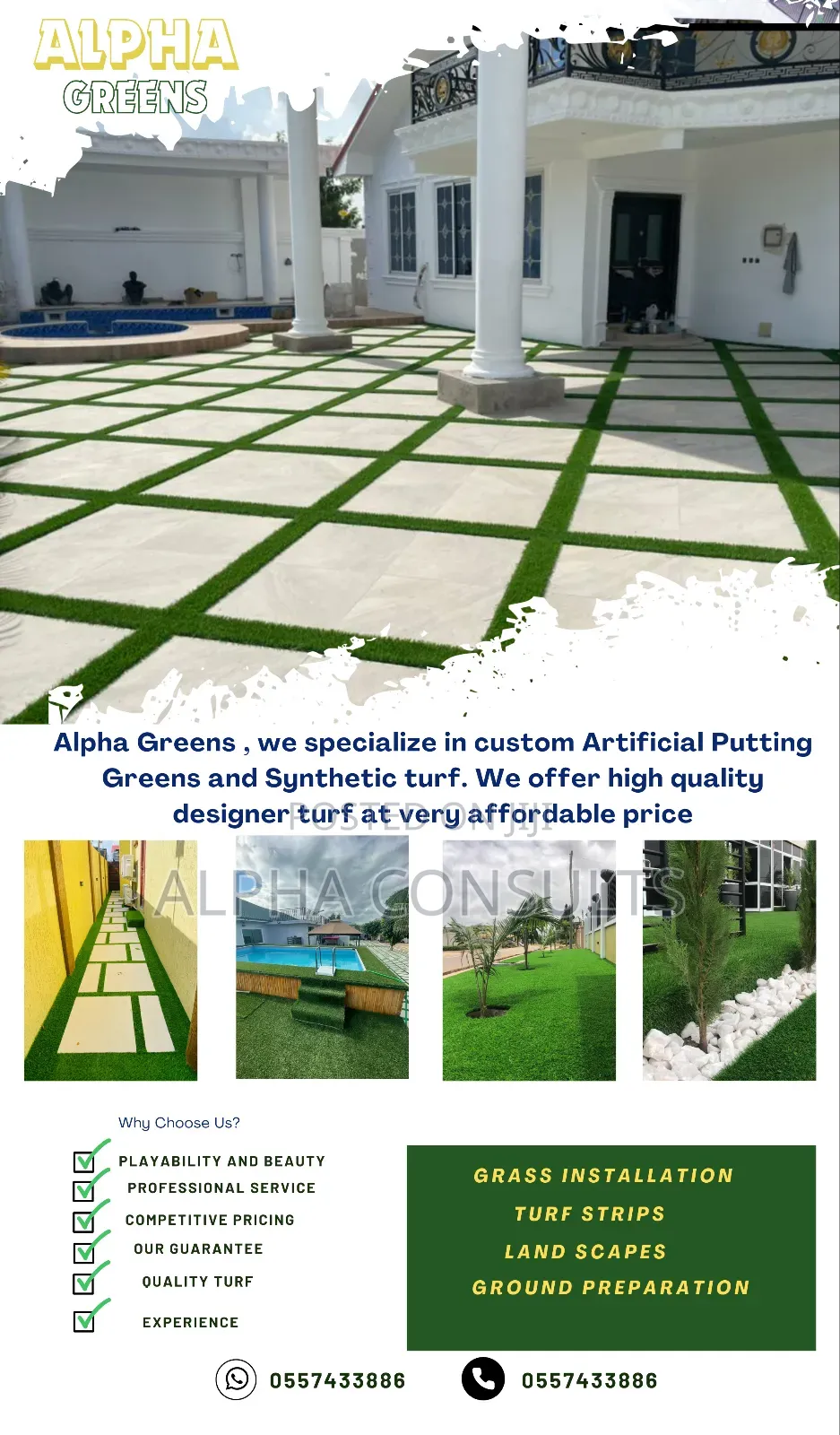 Grass Installation