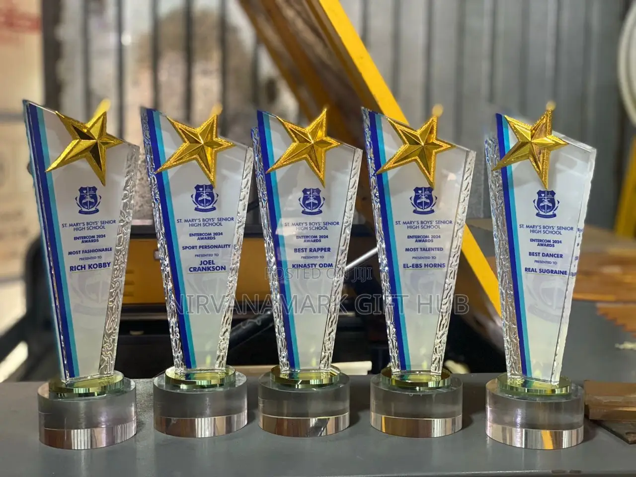 Crystal Award Plaques