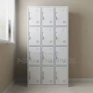 Office Locker Cabinet 12 Doors/ 12 Lockers