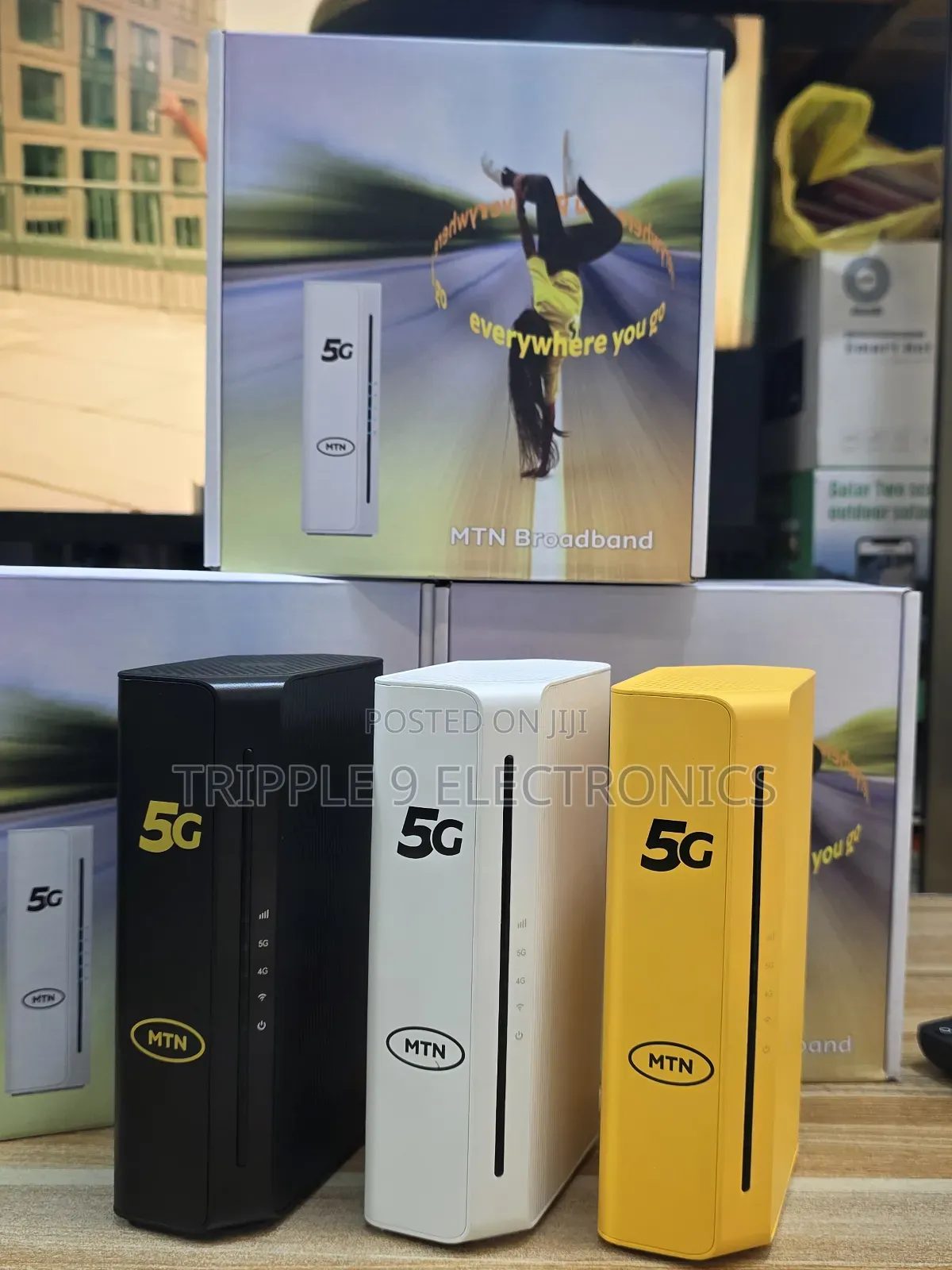5g High Speed Turbonet MTN Router With Power Bank.