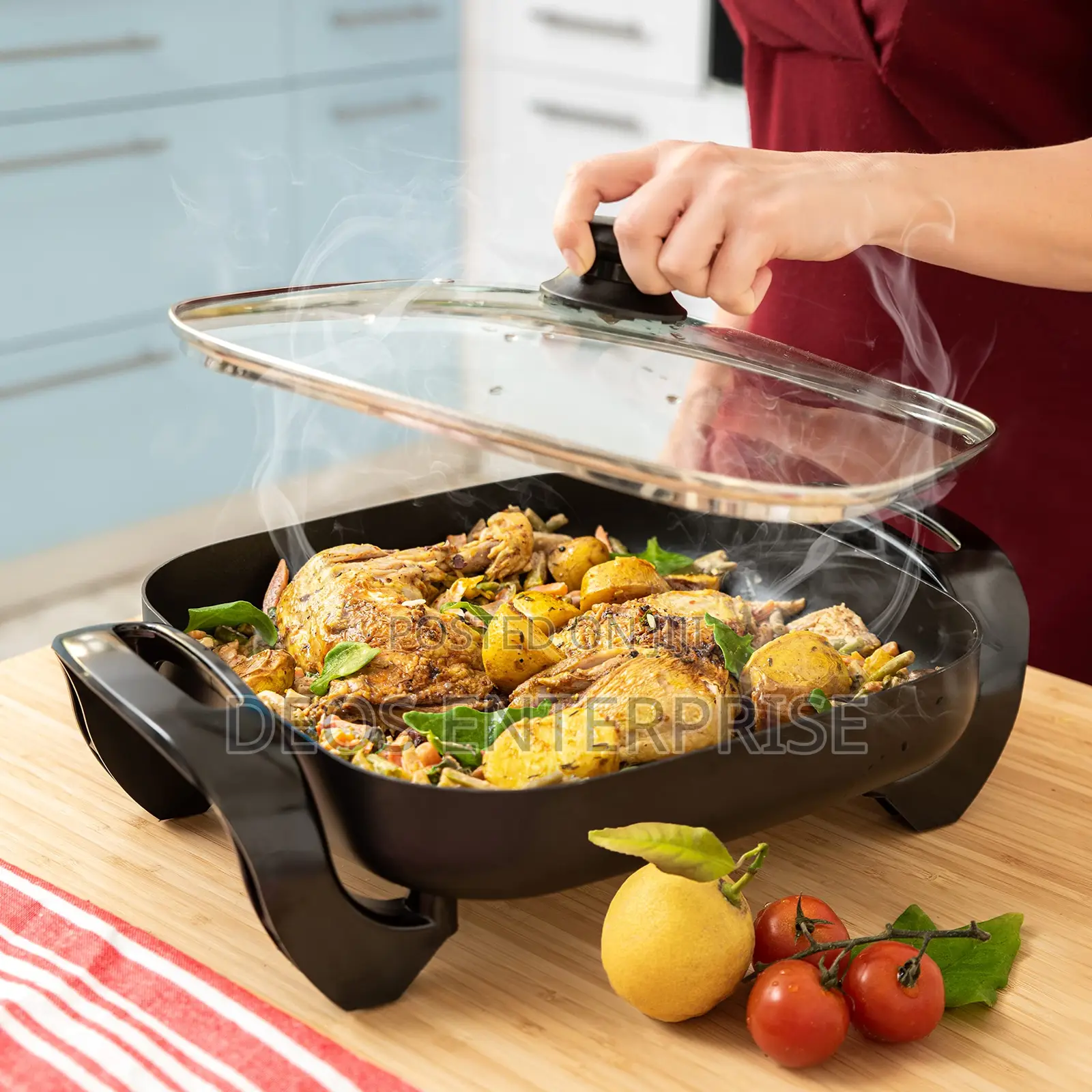 Home Cookware Electric Skillet