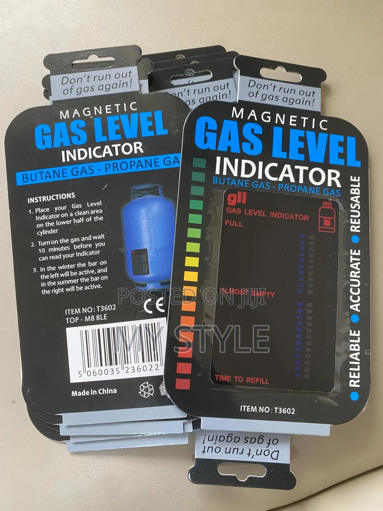 Gas Indicator Level