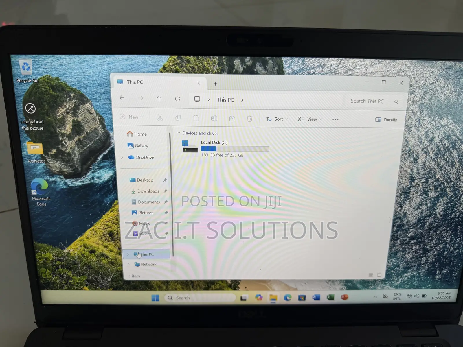 Laptop Dell Latitude 5400 8GB Intel Core I5 SSD 256GB