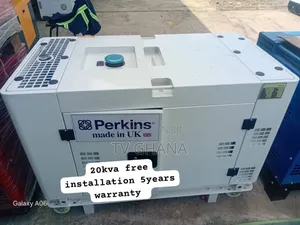 Original Perkins 20kva Diesel Generator – Silent Fuel Efficient