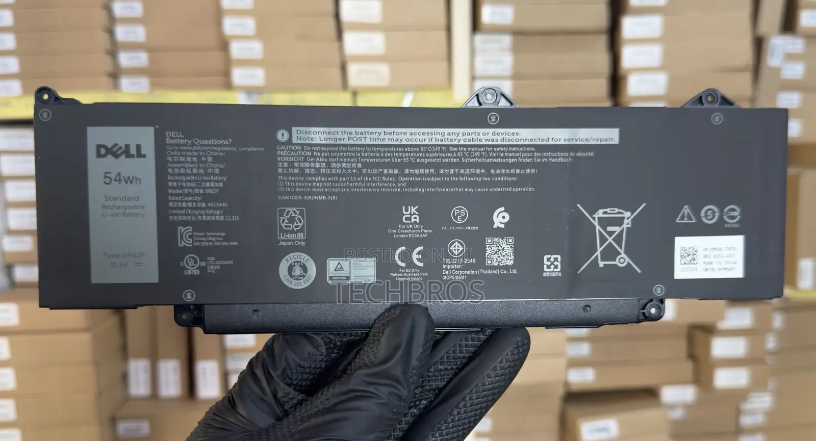Original Dell Battery Dr02p Latitude 5440 5450 5540 Precision 3480