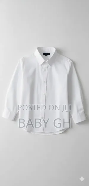 Boys George White Long Sleeves