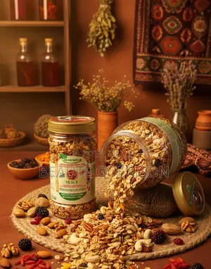 15seeds Nuts High Protein and Fiber Rich Wellness Support Granola Mix
