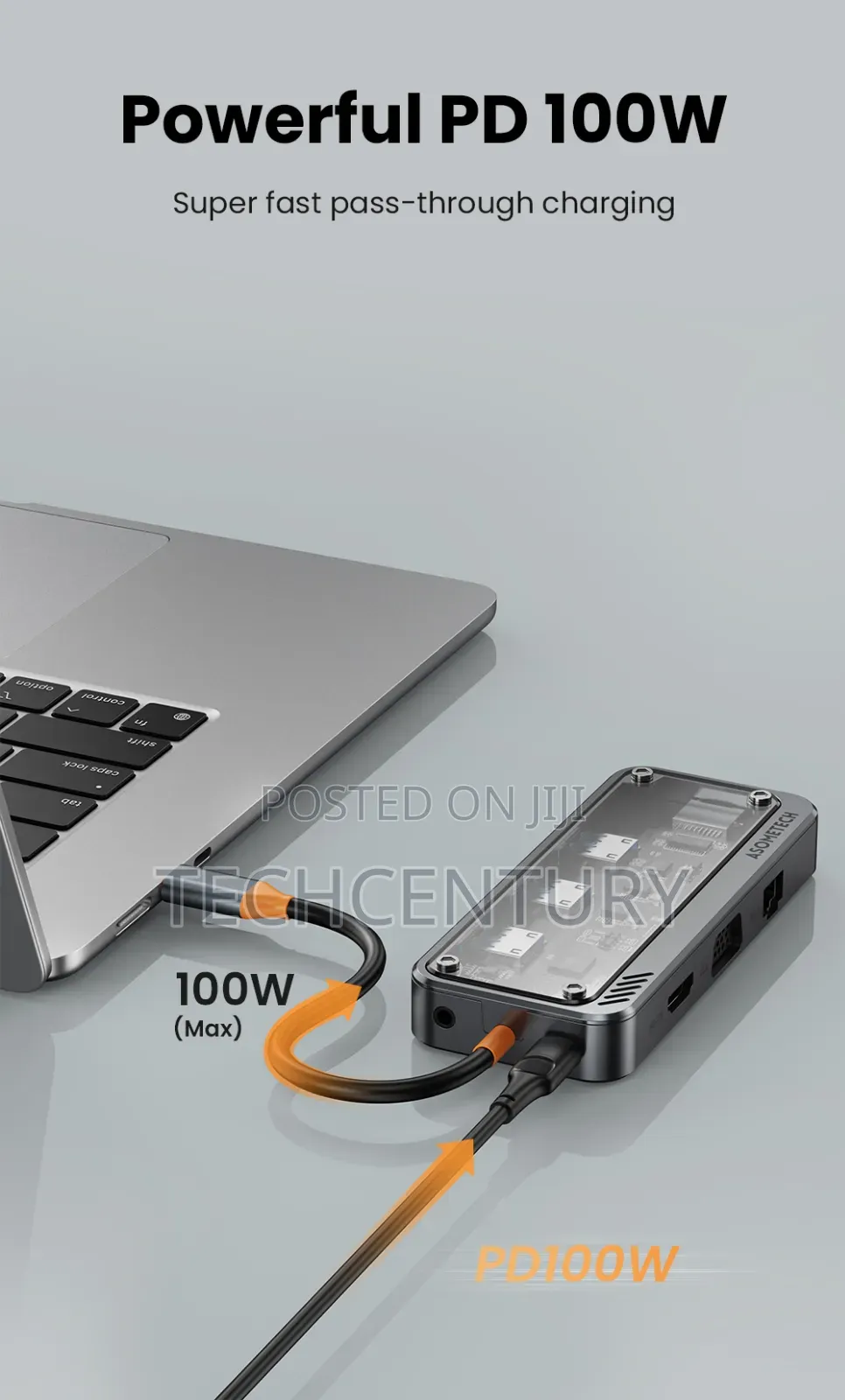 Asometech 10-in-1 Dock Station Type C Hub
