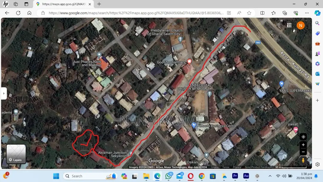 Registered 2 Plots of Land