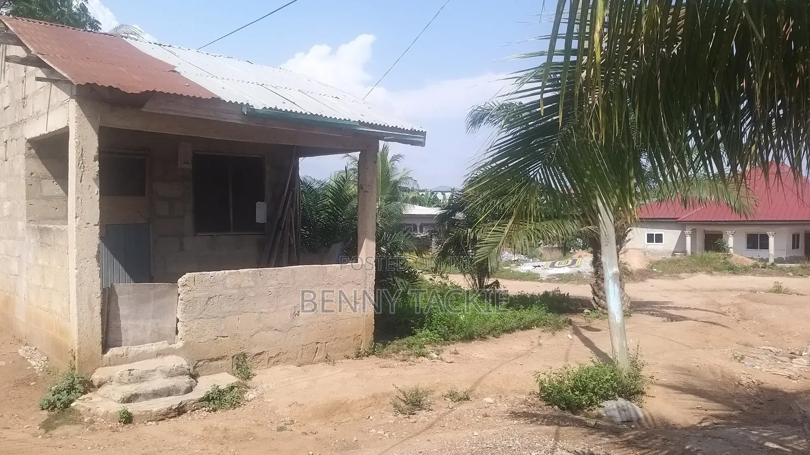 One Plot Single Room on Land for Sale at Opeikuma Polytank Road