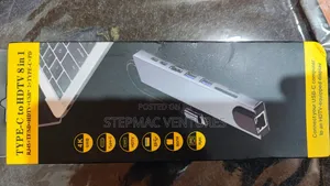 8 in 1 Type C to Hdmi and Lan