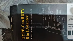 8 in 1 Type C to Hdmi and Lan