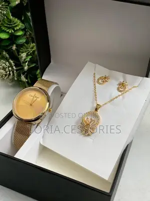 Necklace With Watch Set