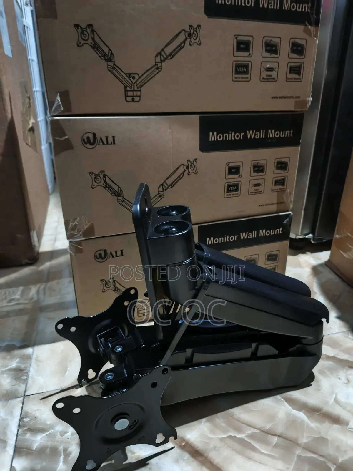 Wali Dual Monitor Wall Mount