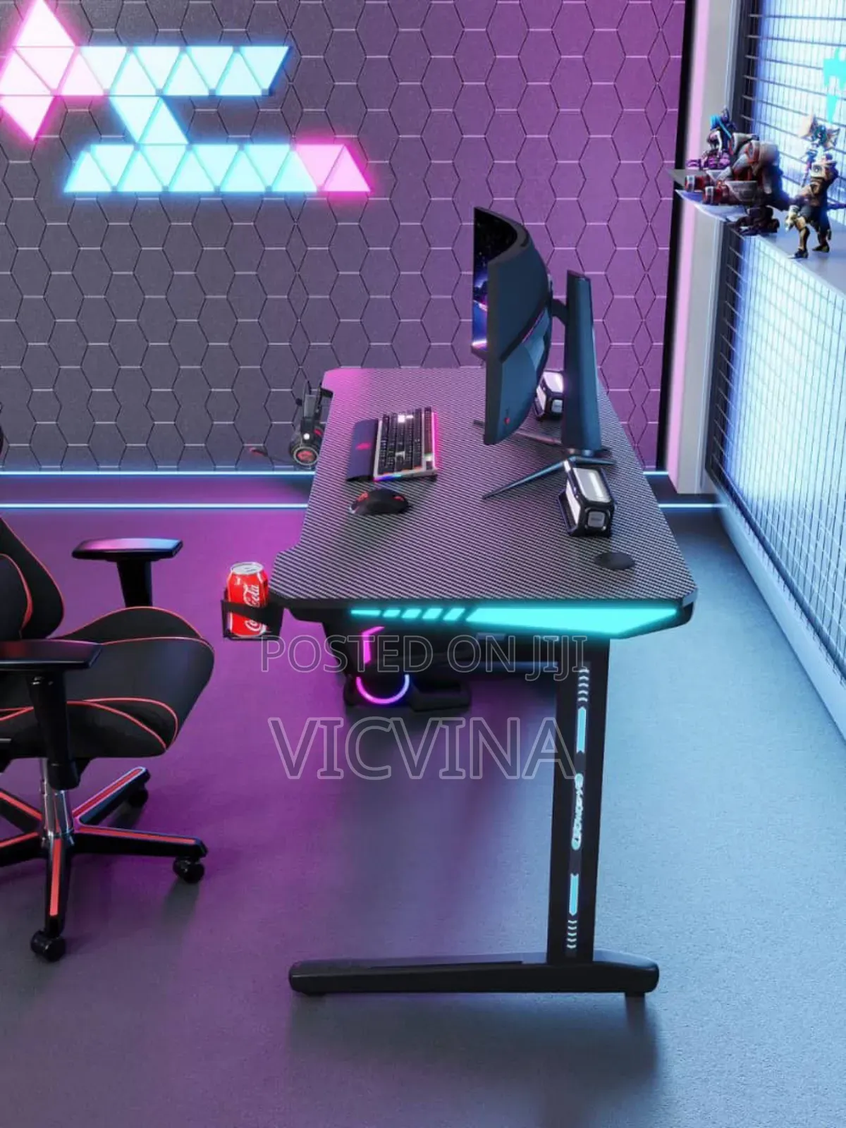 Jethro RGB Gaming Desk