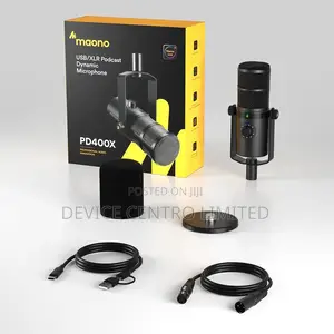 Maono Pd400x Dynamic Microphone (Usb And Xlr)