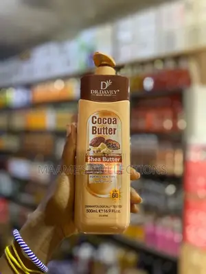 Dr. Davey Cocoa Butter Shea Butter Hand | Face | Body Lotion.