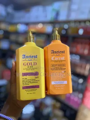 Ancient Glow Paris Skin Whitening Body Milk.