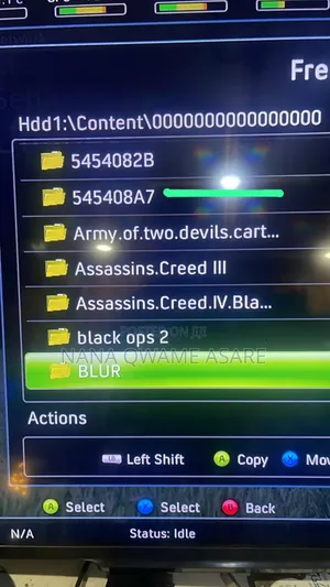 Xbox360, Games Installations